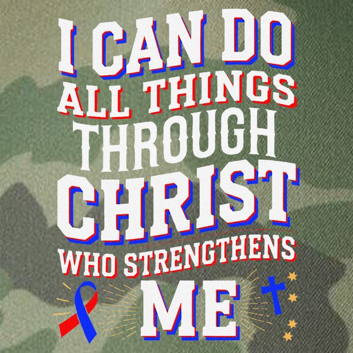 All Things Through Christ Congenital Heart Defect Awareness Legacy Tie Dye Trucker Hat