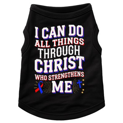 All Things Through Christ Congenital Heart Defect Awareness Doggie Tank