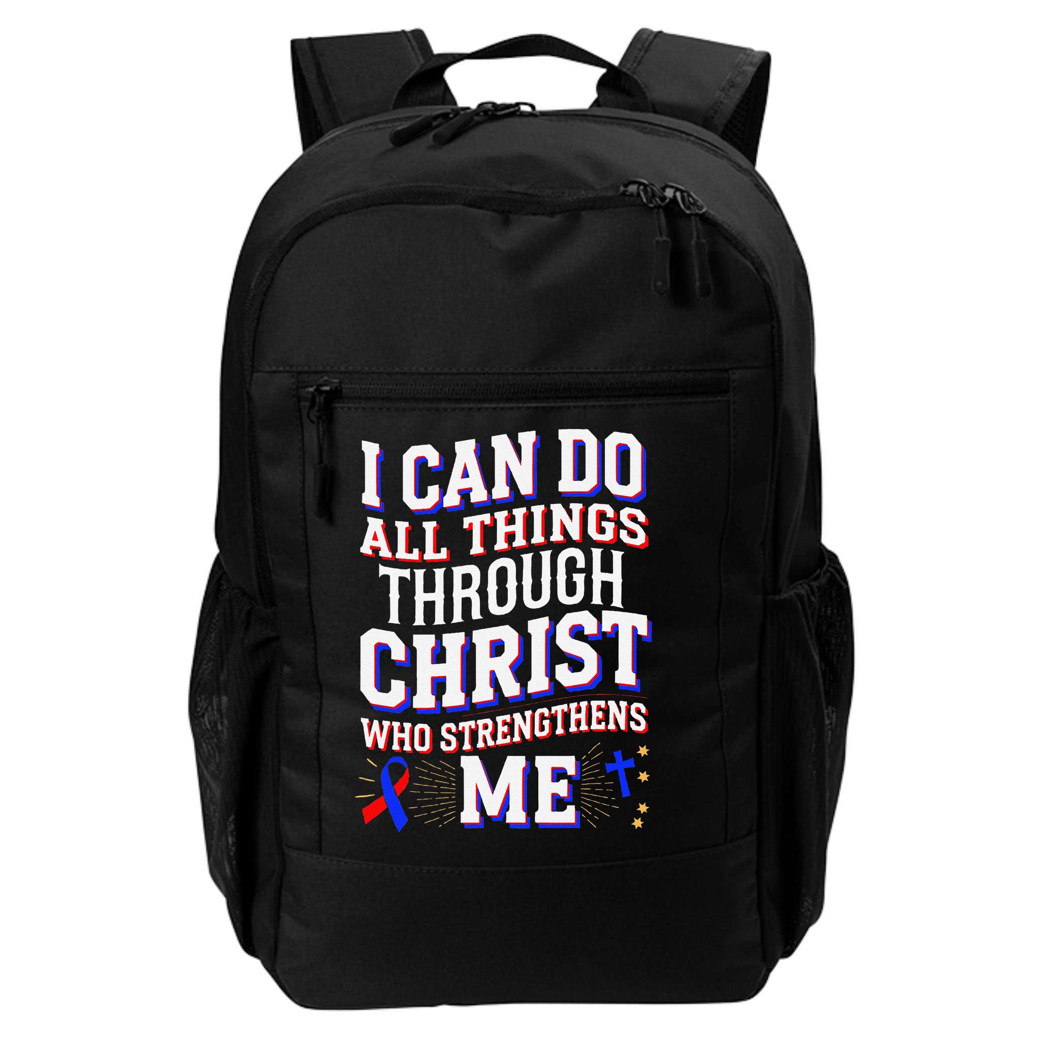 All Things Through Christ Congenital Heart Defect Awareness Backpack