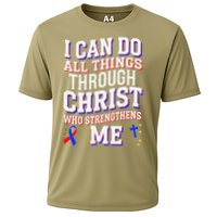 All Things Through Christ Congenital Heart Defect Awareness Performance Shirt