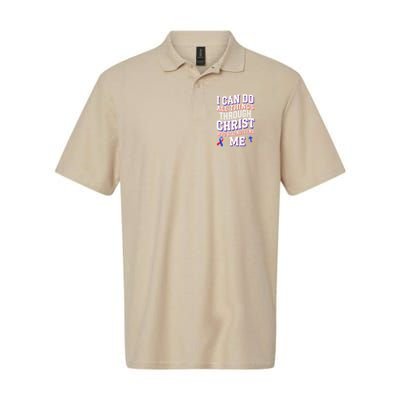 All Things Through Christ Congenital Heart Defect Awareness Polo