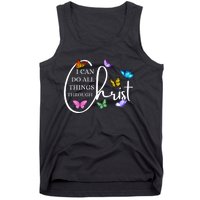 All Things Through Christ Faith Based Christian Tank Top