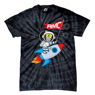 Apes To The Moon $AMC Short Squeeze Tie-Dye T-Shirt