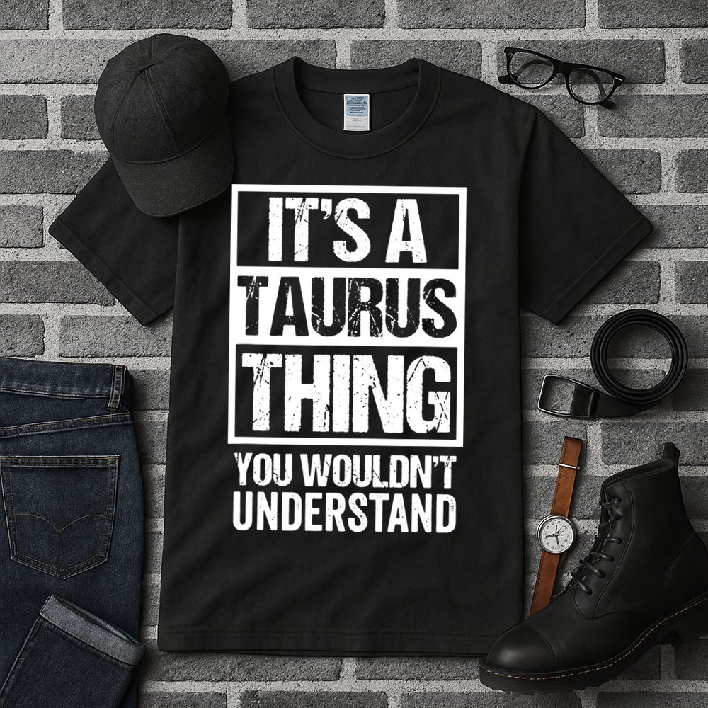 A Taurus Thing You Wouldnt Understand Astrology Zodiac Tall T-Shirt
