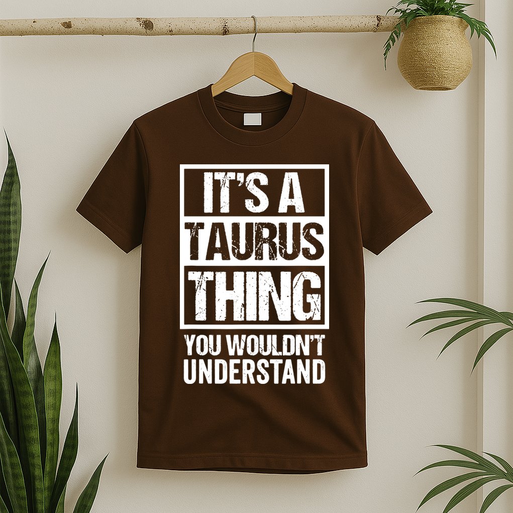 A Taurus Thing You Wouldnt Understand Astrology Zodiac T-Shirt