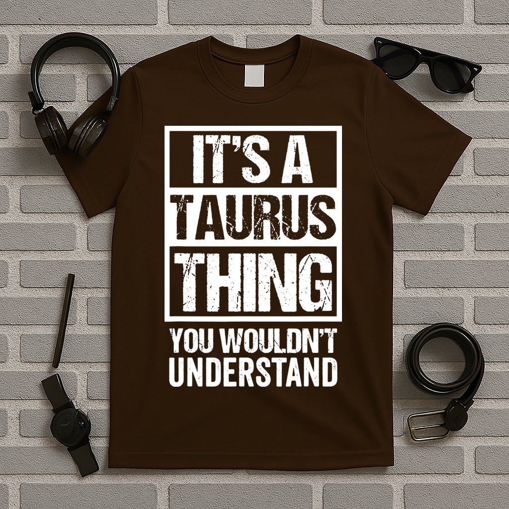 A Taurus Thing You Wouldnt Understand Astrology Zodiac T-Shirt