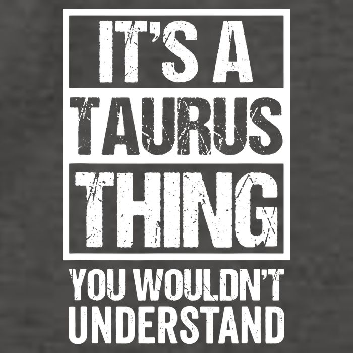 A Taurus Thing You Wouldnt Understand Astrology Zodiac Vector Backpack