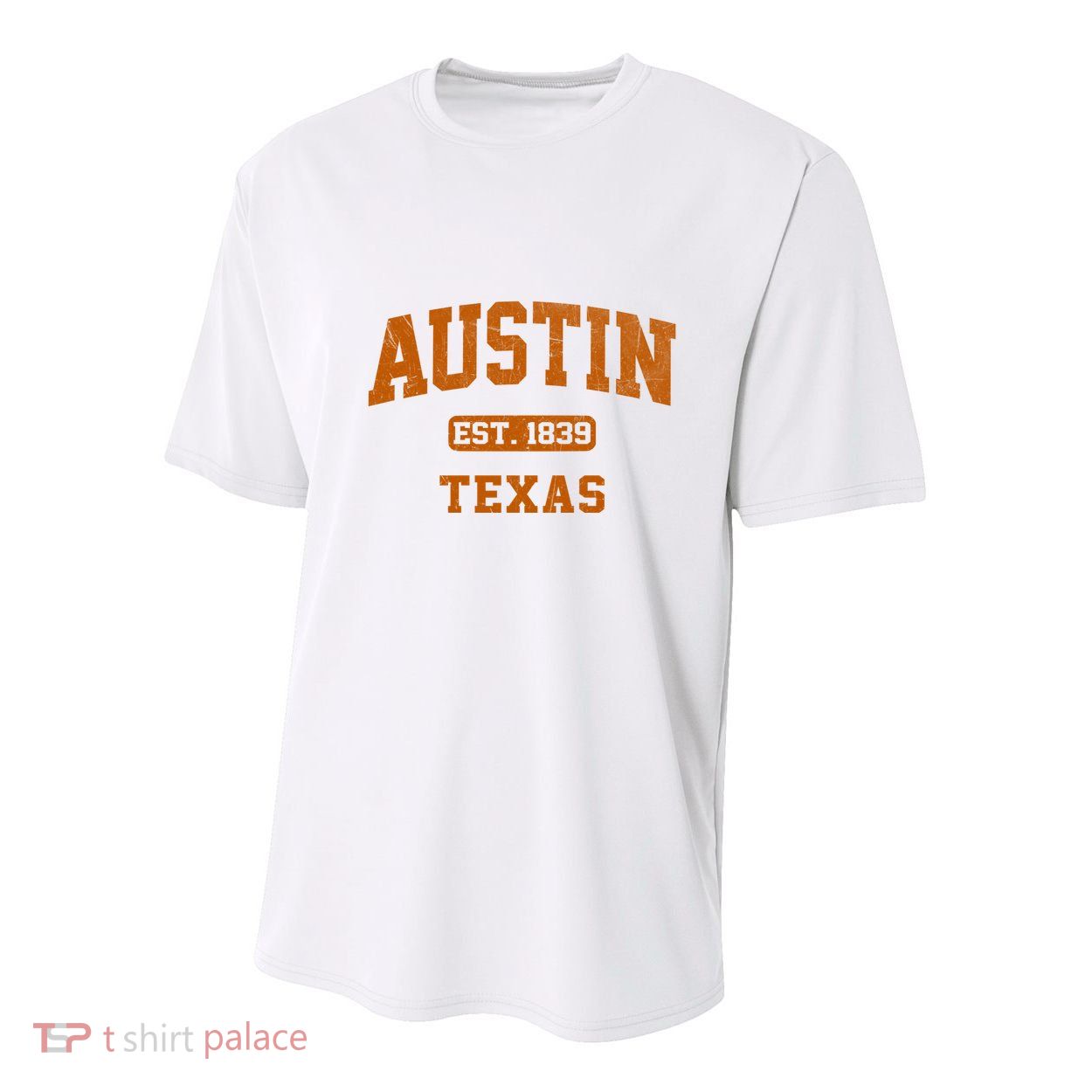 Austin Texas TX Vintage State Athletic Style Youth Performance Sprint T-Shirt