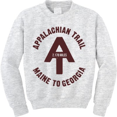 Appalachian Trail T Shirt Vintage Hiking Camping T Shirt Kids Sweatshirt