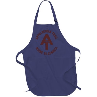 Appalachian Trail T Shirt Vintage Hiking Camping T Shirt Full-Length Apron With Pockets