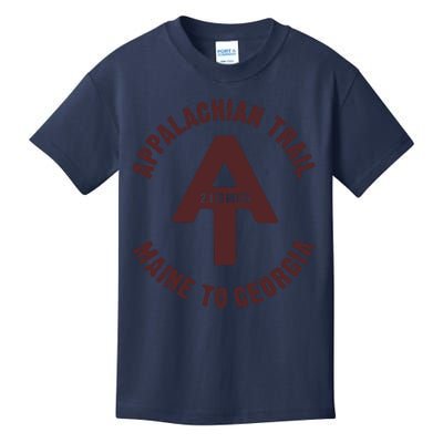 Appalachian Trail T Shirt Vintage Hiking Camping T Shirt Kids T-Shirt