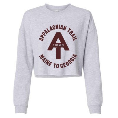 Appalachian Trail T Shirt Vintage Hiking Camping T Shirt Cropped Pullover Crew