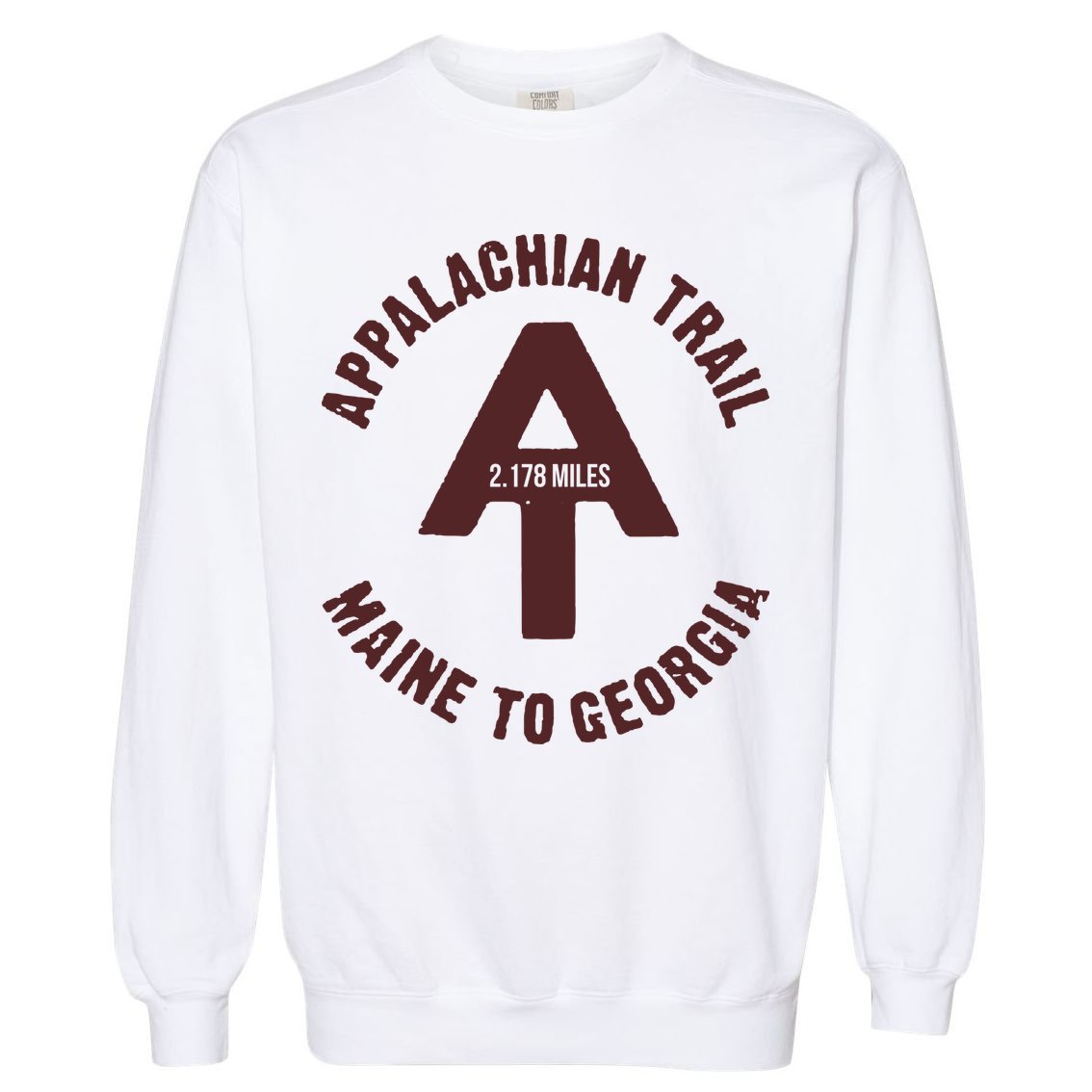 Appalachian Trail T Shirt Vintage Hiking Camping T Shirt Garment-Dyed Sweatshirt
