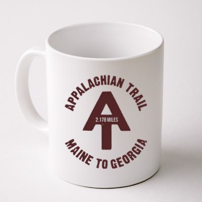 Appalachian Trail T Shirt Vintage Hiking Camping T Shirt Coffee Mug