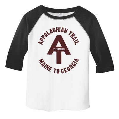 Appalachian Trail T Shirt Vintage Hiking Camping T Shirt Toddler Fine Jersey T-Shirt