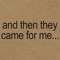 And Then They Came For Me Cotton Canvas Backpack