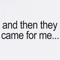 And Then They Came For Me Golf Towel