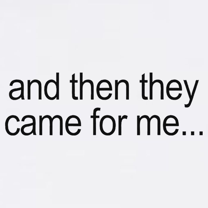 And Then They Came For Me Golf Towel