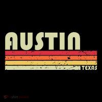 Austin Tx Texas Funny City Home Roots Gift Retro 70s 80s Drawstring Bag