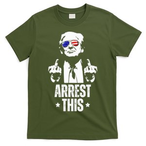 Arrest This Trump Fingers Pro Trump 2024 Rally Shoot Pa T-Shirt