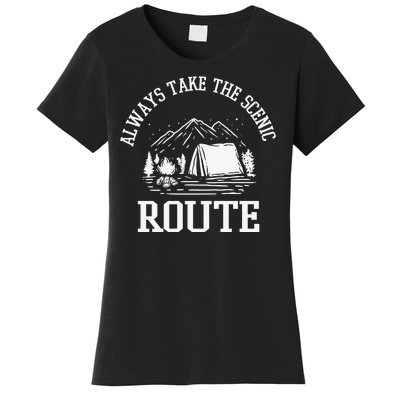 Always Take The Scenic Route Women's T-Shirt