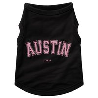 Austin Texas Tx Varsity Style On Austin Doggie Tank