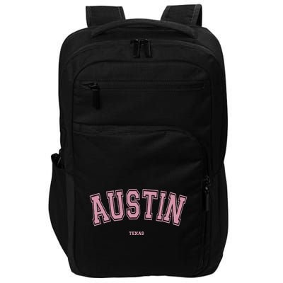 Austin Texas Tx Varsity Style On Austin Impact Tech Backpack