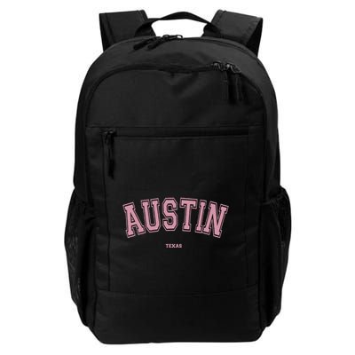 Austin Texas Tx Varsity Style On Austin Backpack