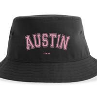 Austin Texas Tx Varsity Style On Austin Sustainable Bucket Hat
