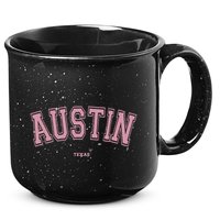 Austin Texas Tx Varsity Style On Austin 15oz Campfire Ceramic Mug