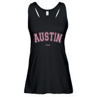 Austin Texas Tx Varsity Style On Austin Ladies Essential Flowy Tank