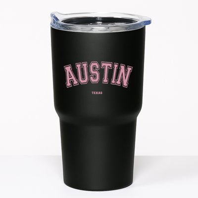 Austin Texas Tx Varsity Style On Austin Tumbler