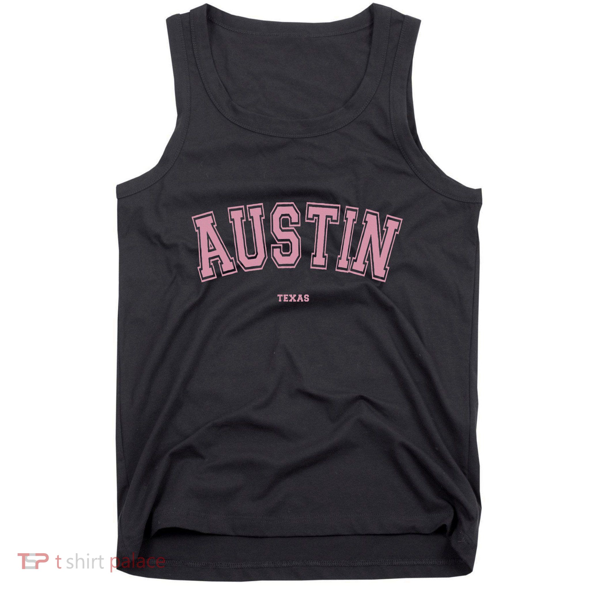 Austin Texas Tx Varsity Style On Austin Tank Top