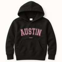 Austin Texas Tx Varsity Style On Austin Kids Hoodie