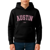 Austin Texas Tx Varsity Style On Austin Kids Hoodie