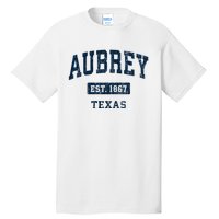 Aubrey Texas Tx Vintage Sports Established Tall T-Shirt