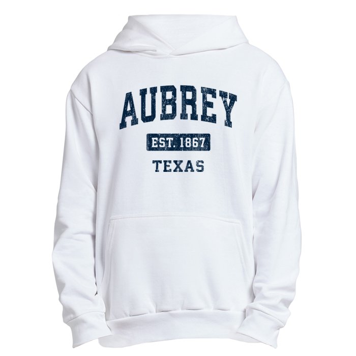 Aubrey Texas Tx Vintage Sports Established Urban Pullover Hoodie