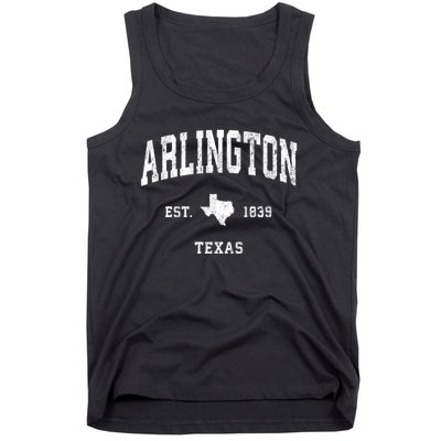 Arlington Texas Tx Vintage Athletic Tank Top