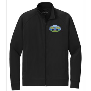 Annual Thanksgiving Turkey Bowl Football Game Team Meaningful Gift Stretch Full-Zip Cadet Jacket