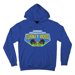 Annual Thanksgiving Turkey Bowl Football Game Team Meaningful Gift Hoodie