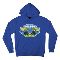 Annual Thanksgiving Turkey Bowl Football Game Team Meaningful Gift Hoodie