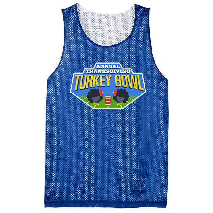 Annual Thanksgiving Turkey Bowl Football Game Team Meaningful Gift Mesh Reversible Basketball Jersey Tank