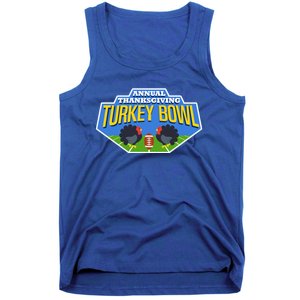 Annual Thanksgiving Turkey Bowl Football Game Team Meaningful Gift Tank Top