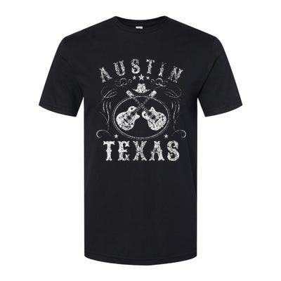 Austin Texas Travel Vintage Softstyle CVC T-Shirt