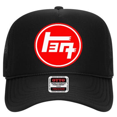 Automotive Trd Teq Jdm High Crown Mesh Back Trucker Hat