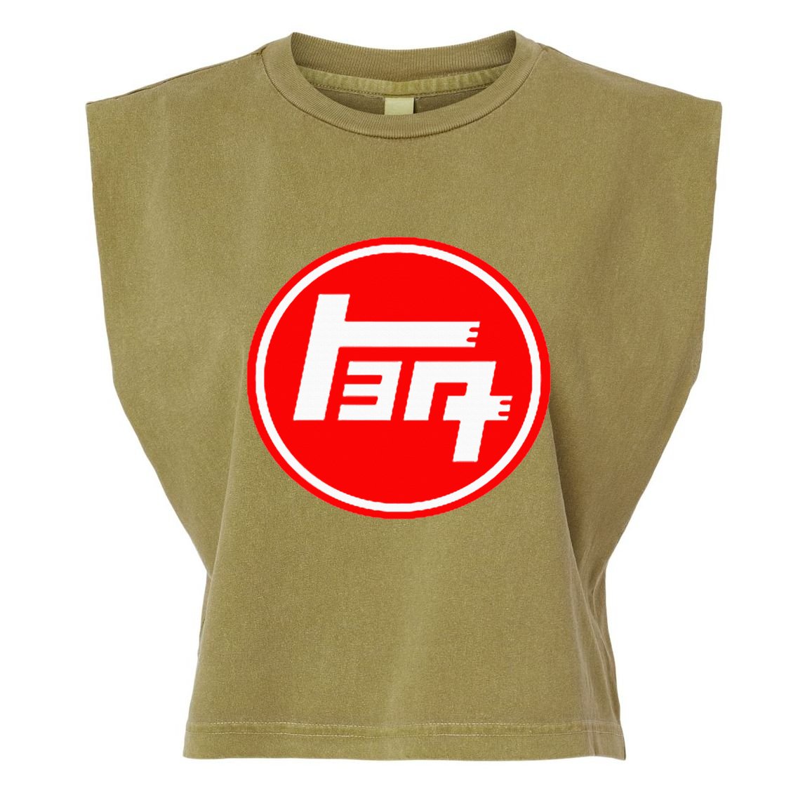 Automotive Trd Teq Jdm Garment-Dyed Women's Muscle Tee