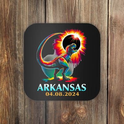 Arkansas Totality Total Solar Eclipse 2024 T Rex Dinosaur Coaster