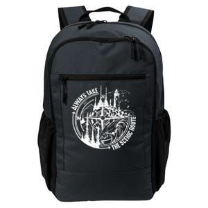 Always Take The Scenic Route Daily Commute Backpack