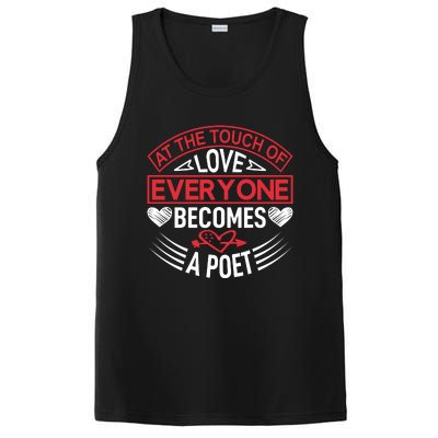 At The Touch Of Love Everyone Becomes A Poet PosiCharge Competitor Tank