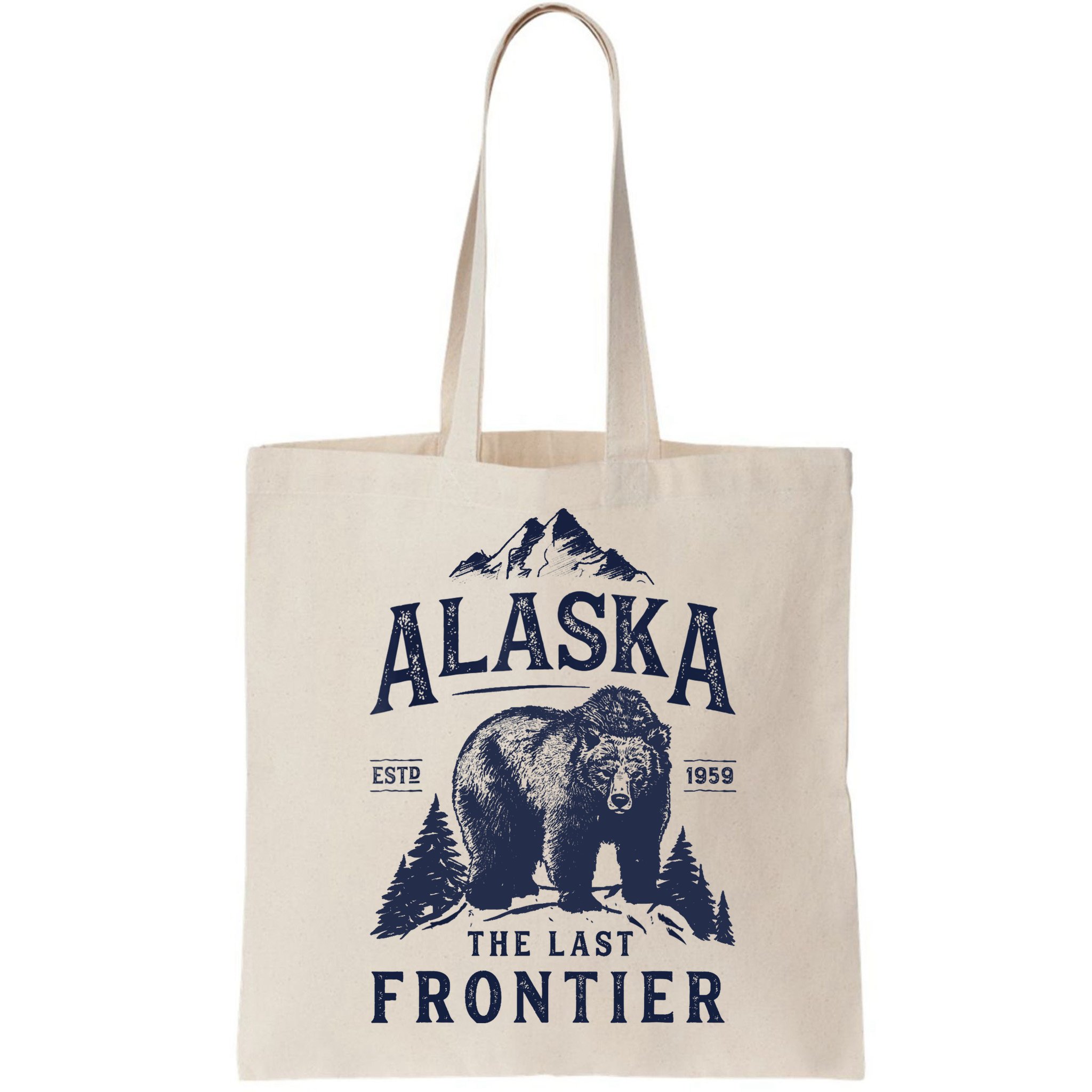 Alaska T The Last Frontier Bear Home Gifts Bag